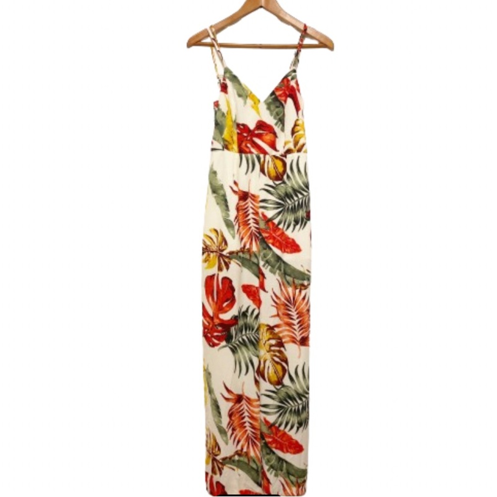 Privy Tropical Floral Jumpsuit Small